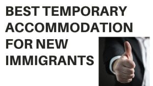 Temporary accommodation for new Immigrants in Canada || your airbnb guide || Save 3000 INR