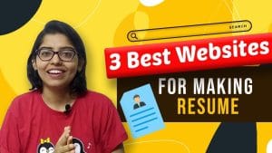 Free Resume making Websites|Get Resume Templates for Freshers| Resume Kaise Banaye ?|  Anshika Gupta