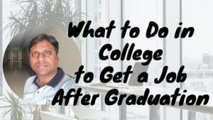 How to get job after graduation?