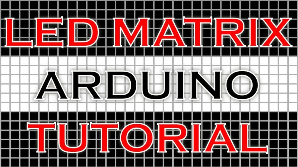 Control LED Display Matrix using Arduino