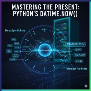 Python datetime.now():